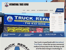 Tablet Screenshot of intltruckstop.com